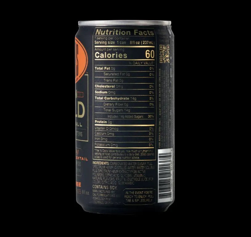 Flyers Cocktail Co. CBD Brooklyn Gold